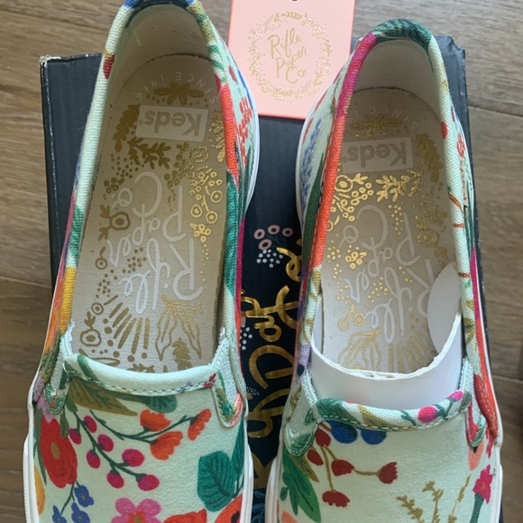 Keds xRifle Paper Co Floral (NEW) SZ 5 - Picture 9 of 10